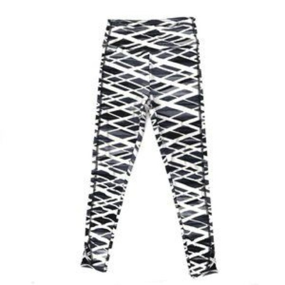 Athletic Collection by 26‎ International Womens Small Geometric Print Leggings
